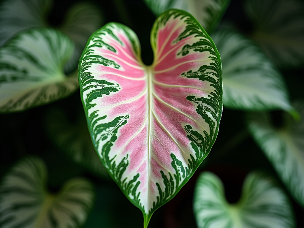 pink princess philodendron variegation
with green and pink