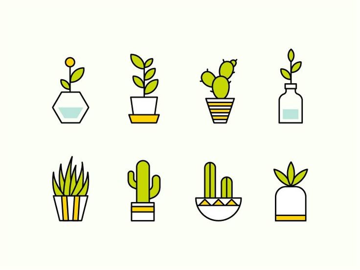 Small Plants Drawing Easy